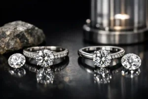 Lab Grown vs Natural Diamonds detailed pic